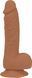 Фалоімітатор ADDICTION Steven 7.5" Silicone Dong Caramel, віброкуля в подарунок в інтим-бутику EroticToys