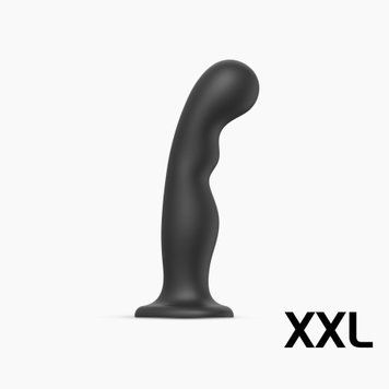 Насадка для страпона Strap-On-Me Dildo Plug P&G Black XXL &mdash; купити в інтим-бутику EroticToys