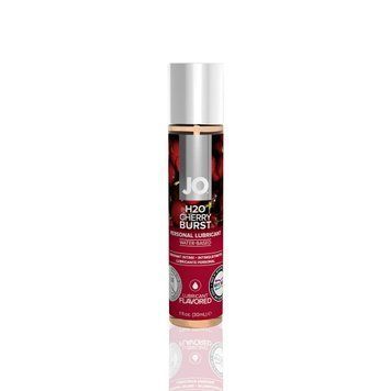 Змазка на водній основі JO H2O &mdash; Cherry Burst (30 мл) без цукру, рослинний гліцерин &mdash; купити в інтим-бутику EroticToys
