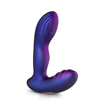 Анальна вібропробка з пульсацією Hueman - Galaxy Tapping Buttplug &mdash; купити в інтим-бутику EroticToys