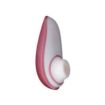 Вакуумний кліторальний стимулятор Womanizer Liberty Pink, магнітна кришка, 2 насадки &mdash; купити в інтим-бутику EroticToys