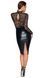 Сукня з мереживним топом Noir Handmade F228 Midi dress with soft lace top, XL, мокрий ефект в інтим-бутику EroticToys