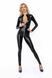 Комбінезон з мокрим ефектом Noir Handmade F293 Powerwetlook catsuit with front zipper, XL в інтим-бутику EroticToys