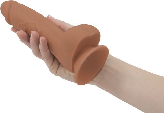 Замовити анонімно: Фалоімітатор ADDICTION Steven 7.5" Silicone Dong Caramel, віброкуля в подарунок Фалоімітатор ADDICTION Steven 7.5" Silicone Dong Caramel, віброкуля в подарунок — купити в інтим-бутику EroticToys
