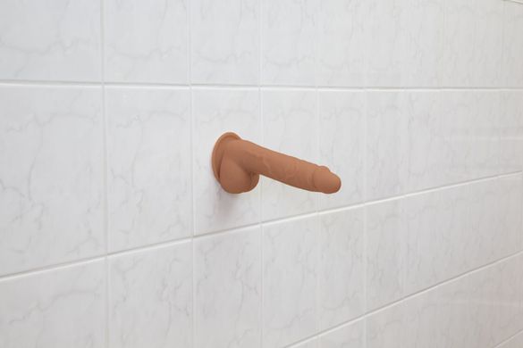Замовити анонімно: Фалоімітатор ADDICTION Steven 7.5" Silicone Dong Caramel, віброкуля в подарунок Фалоімітатор ADDICTION Steven 7.5" Silicone Dong Caramel, віброкуля в подарунок — купити в інтим-бутику EroticToys