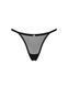 Прозорі стрінги із мереживом Obsessive Celia Noir thong M/L в інтим-бутику EroticToys