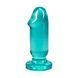 Набір анальних пробок Doc Johnson Crystal Jellies - Anal Starter Kit Teal (м'ятий та без вставки!!!)