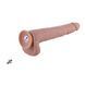 Фалоімітатор 11.8&Prime; з вібрацією для секс-машин Hismith Silicone Dildo with Vibe, KlicLok, пульт ДК в інтим-бутику EroticToys