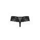 Трусики Passion Exclusive ABLA THONG L/XL, black в інтим-бутику EroticToys
