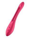 Універсальний гнучкий вібратор для пар Satisfyer Elastic Joy Red &mdash; купити в інтим-бутику EroticToys