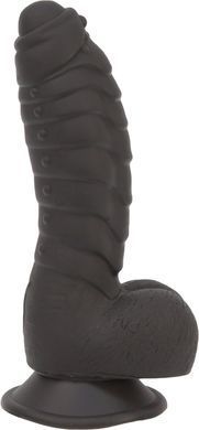 Фалоімітатор ADDICTION Ben 7" Dildo With Balls Black, віброкуля в подарунок &mdash; купити в інтим-бутику EroticToys