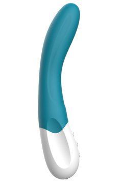 Вібратор точки G Liebe Bend It Rechargeable Ocean Blue, 10 режимів, дуже потужний, гнучкий стовбур &mdash; купити в інтим-бутику EroticToys