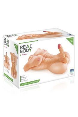 Торс чоловіка Real Body &mdash; My Man, пеніс та анус &mdash; купити в інтим-бутику EroticToys