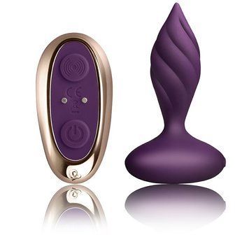Анальна вібропробка Rocks Off Petite Sensations &ndash; Desire Purple (м'ята упаковка) &mdash; купити в інтим-бутику EroticToys