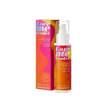 Розпродаж!!! Масажна олія Love To Love - Love Me Tender Cotton candy, 100 мл (термін 03.2027) &mdash; купити в інтим-бутику EroticToys