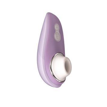 Вакуумний кліторальний стимулятор Womanizer Liberty Lilac, магнітна кришка, 2 насадки &mdash; купити в інтим-бутику EroticToys
