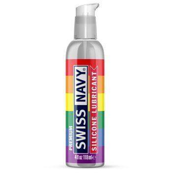 Лубрикант на силіконовій основі Swiss Navy Silicone 118 мл Pride Edition &mdash; купити в інтим-бутику EroticToys