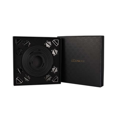 Набір для бондажу LOCKINK 8-Bondage-Straps Restraint Set, чорний 8 ременів з натуральної шкіри &mdash; купити в інтим-бутику EroticToys