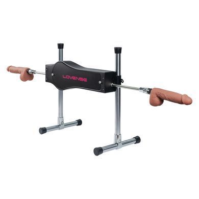 Смарт секс-машина Lovense Sex Machine, два штоки та фалоімітатори, можна для вебкаму &mdash; купити в інтим-бутику EroticToys