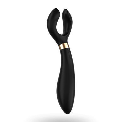 Вібратор для пар Satisfyer Endless Fun Black, 3 незалежні мотори, багатофункціональний &mdash; купити в інтим-бутику EroticToys