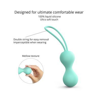 Вагінальні кульки Love To Love JOIA - ENJOY MINT &mdash; купити в інтим-бутику EroticToys
