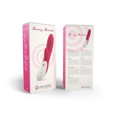 Вібратор-кролик Mystim Danny Divido Pink з глибокою вібрацією, 2 мотори &mdash; купити в інтим-бутику EroticToys