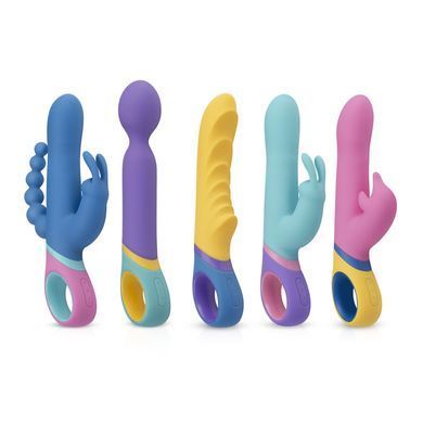 Вібратор-кролик з ротацією и анальним стимулятором PMV20 Vice - Double Vibrator &mdash; купити в інтим-бутику EroticToys