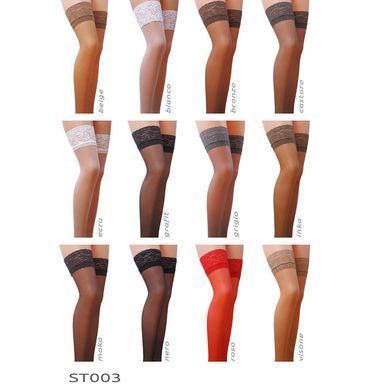 Панчохи Passion ST003 3/4 nero &mdash; купити в інтим-бутику EroticToys