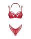 Комплект Obsessive Matildea 2-pcs crotchless set 2XL/3XL в інтим-бутику EroticToys