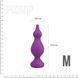 Анальна пробка Adrien Lastic Amuse Medium Purple (M) з двома переходами, макс. діаметр 3,6 см в інтим-бутику EroticToys
