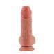 Фалоімітатор для секс-машин Hismith 8.25" Dual-density dildo with veins, система KlicLok в інтим-бутику EroticToys