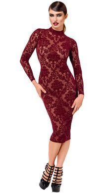 Сукня Noir Handmade F384 Kink Royal midi dress XL &mdash; купити в інтим-бутику EroticToys