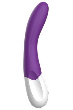 Вібратор точки G Liebe Bend It Rechargeable Purple, 10 режимів, дуже потужний, гнучкий стовбур &mdash; купити в інтим-бутику EroticToys