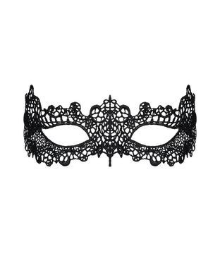 Мереживна маска Obsessive A701 mask, єдиний розмір, чорна &mdash; купити в інтим-бутику EroticToys