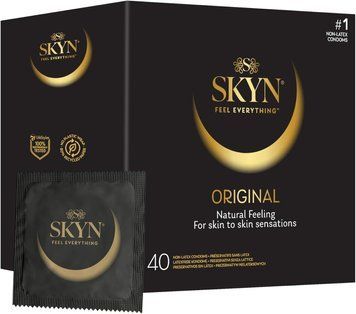 Безлатексні преміум-презервативи SKYN Original 40 шт &mdash; купити в інтим-бутику EroticToys