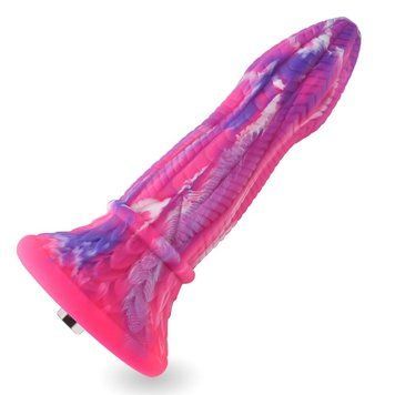 Фалоімітатор для секс-машин Hismith 10.3&Prime; Silicone Monster Dildo Series, KlicLok та присоска &mdash; купити в інтим-бутику EroticToys