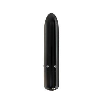 Віброкуля PowerBullet - Pretty Point Rechargeable Bullet Black &mdash; купити в інтим-бутику EroticToys