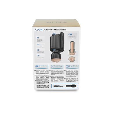 Інтерактивна секс-машина для чоловіків Kiiroo Keon Wi-Fi Combo Set з мастурбатором &mdash; купити в інтим-бутику EroticToys