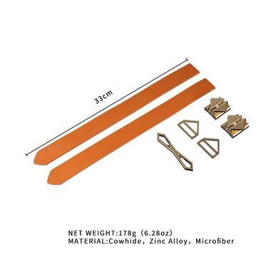 Фіксатори для рук та ніг LOCKINK Wristcuffs/Anklecuffs, коричневі, натуральна шкіра &mdash; купити в інтим-бутику EroticToys