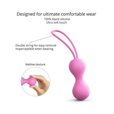 Вагінальні кульки Love To Love JOIA - PINK PASSION &mdash; купити в інтим-бутику EroticToys