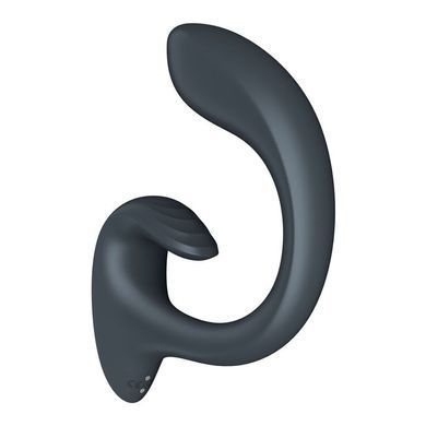 Вагінально-кліторальний вібратор Satisfyer G for Goddess 1 Dark Grey, 2 мотори &mdash; купити в інтим-бутику EroticToys