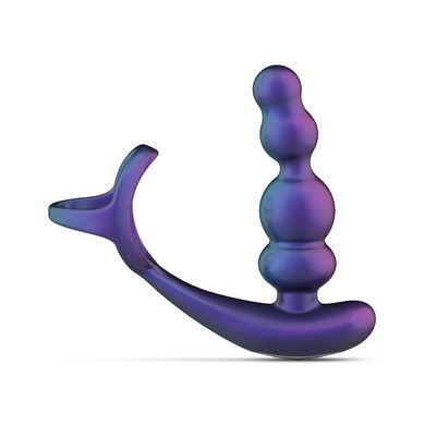 Анальний вібратор з ерекційним кільцем Hueman - Stellar Force Anal Beads with Cockring &mdash; купити в інтим-бутику EroticToys