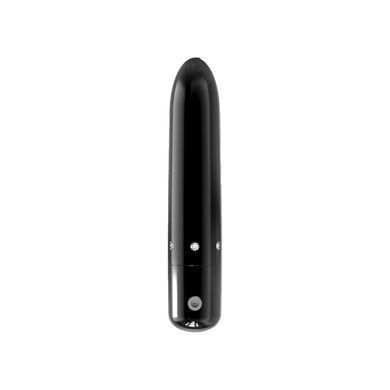 Віброкуля PowerBullet - Pretty Point Rechargeable Bullet Black &mdash; купити в інтим-бутику EroticToys