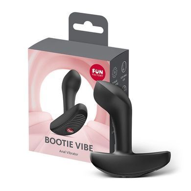 Анальна пробка Fun Factory Bootie Vibe Black &mdash; купити в інтим-бутику EroticToys