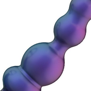 Анальний вібратор з ерекційним кільцем Hueman - Stellar Force Anal Beads with Cockring &mdash; купити в інтим-бутику EroticToys