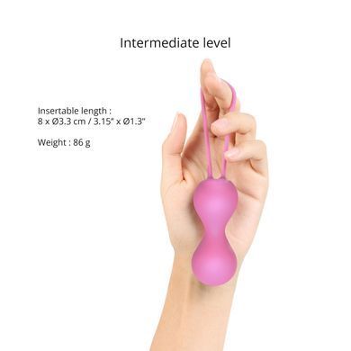 Вагінальні кульки Love To Love JOIA - PINK PASSION &mdash; купити в інтим-бутику EroticToys