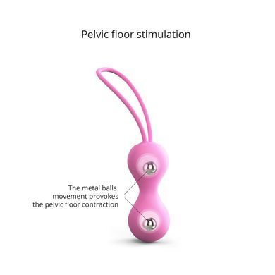 Вагінальні кульки Love To Love JOIA - PINK PASSION &mdash; купити в інтим-бутику EroticToys