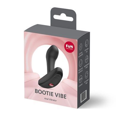 Анальна пробка Fun Factory Bootie Vibe Black &mdash; купити в інтим-бутику EroticToys