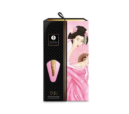 Замовити анонімно: Кліторальний вібратор Shunga Obi Light Pink Кліторальний вібратор Shunga Obi Light Pink — купити в інтим-бутику EroticToys