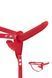 Подвійний страпон Fetish Tentation Strap-On with Double Dildo Red в інтим-бутику EroticToys